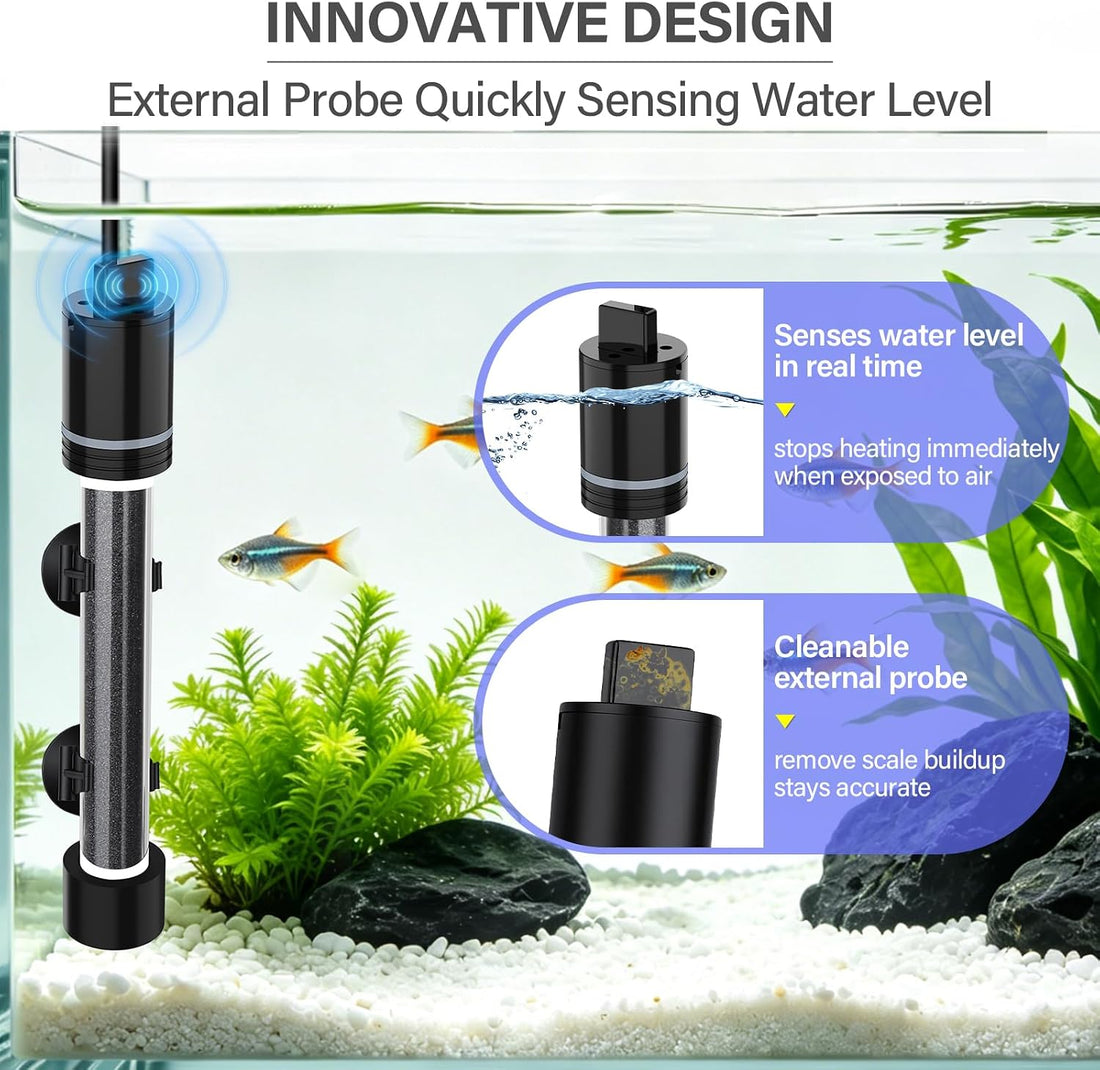 hygger ECO Precise 50W Aquarium Heater Submersible