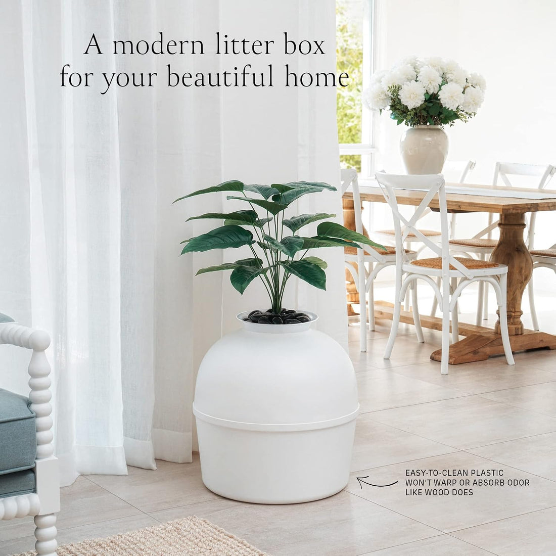 Secret Litter Box by Bundle & Bliss - Hidden Litter Box Enclosure