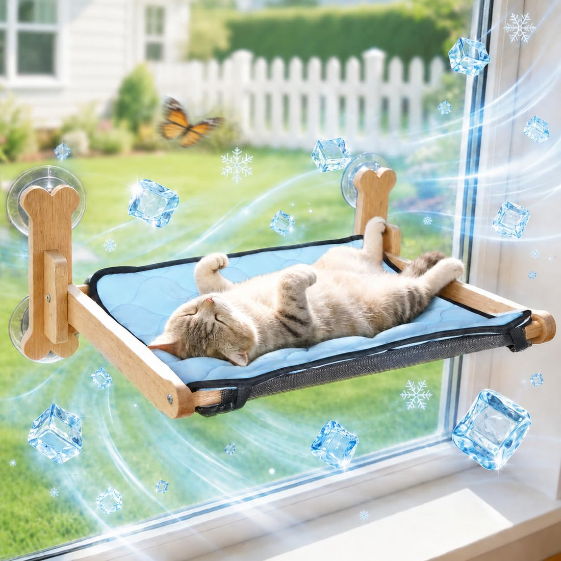 SZEE Cat Window Perch, Window Cat Bed
