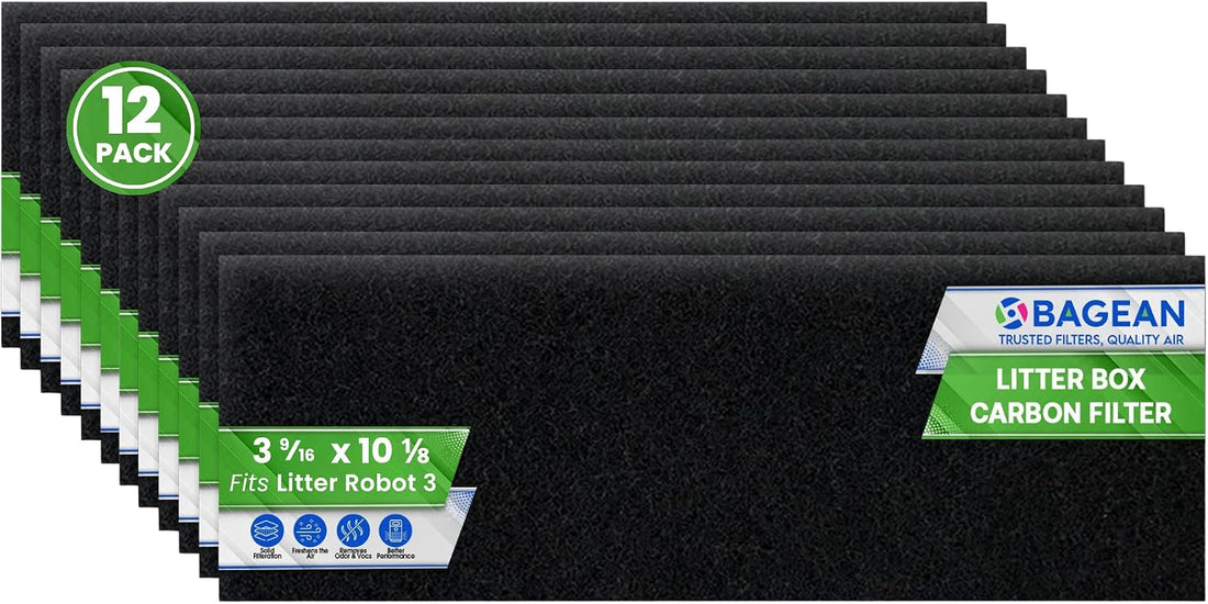Bagean Litter Box Carbon Filter Compatible with Litter Robot 3 Filter