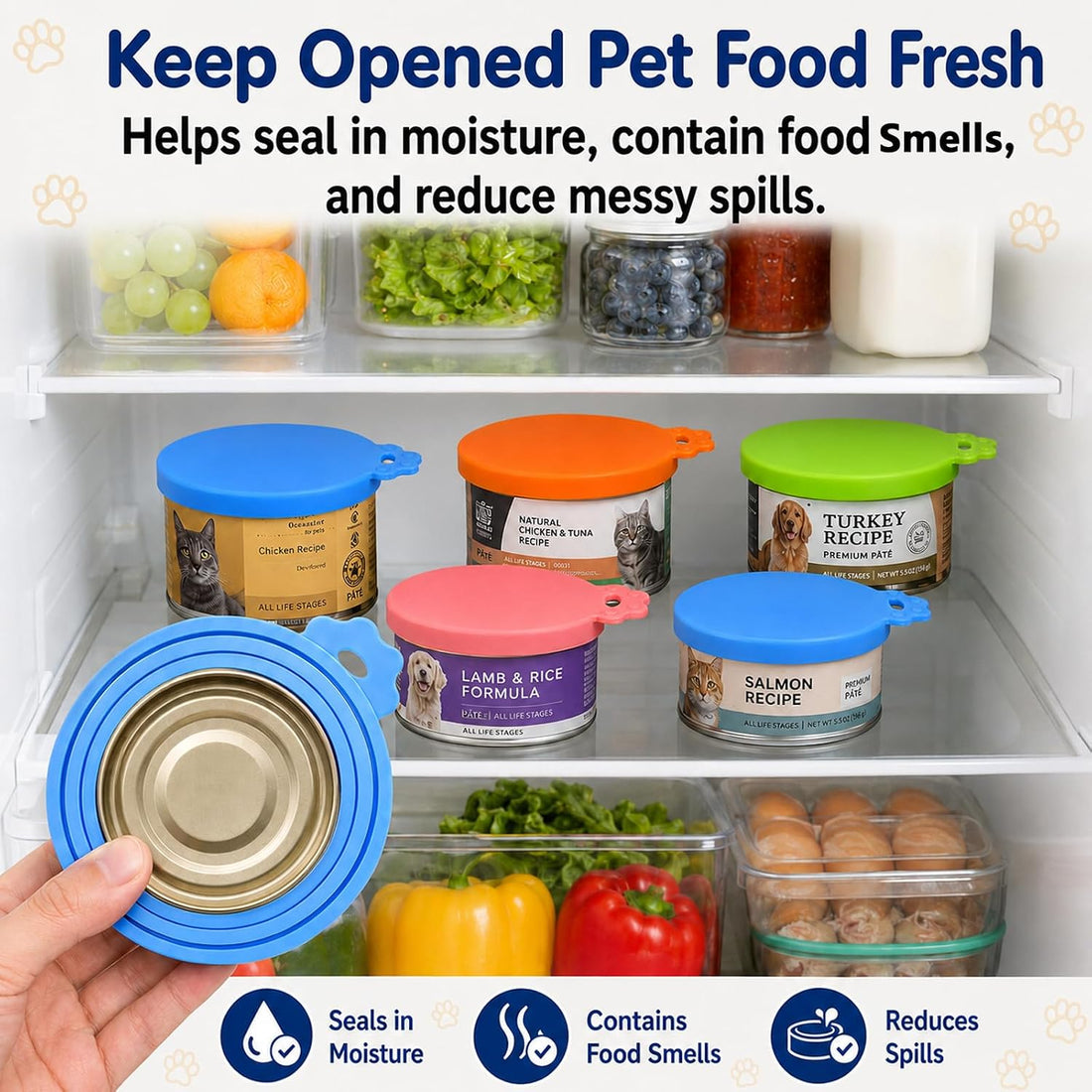 Lydia’s Deal Pet Food Can Covers 2-Pack