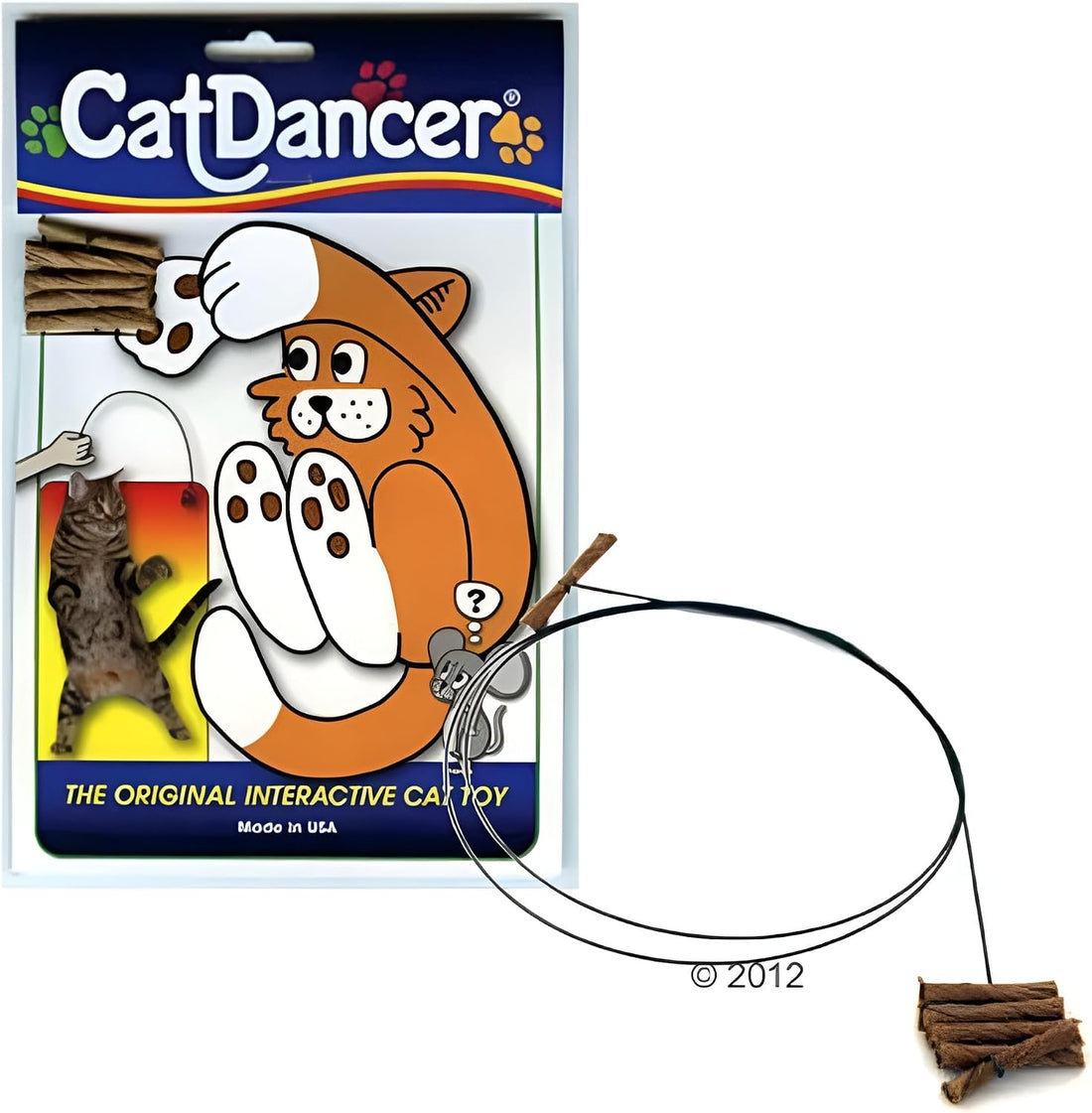 Cat Dancer -The Original Interactive Cat and Kitten Toy Size:Pack of 3