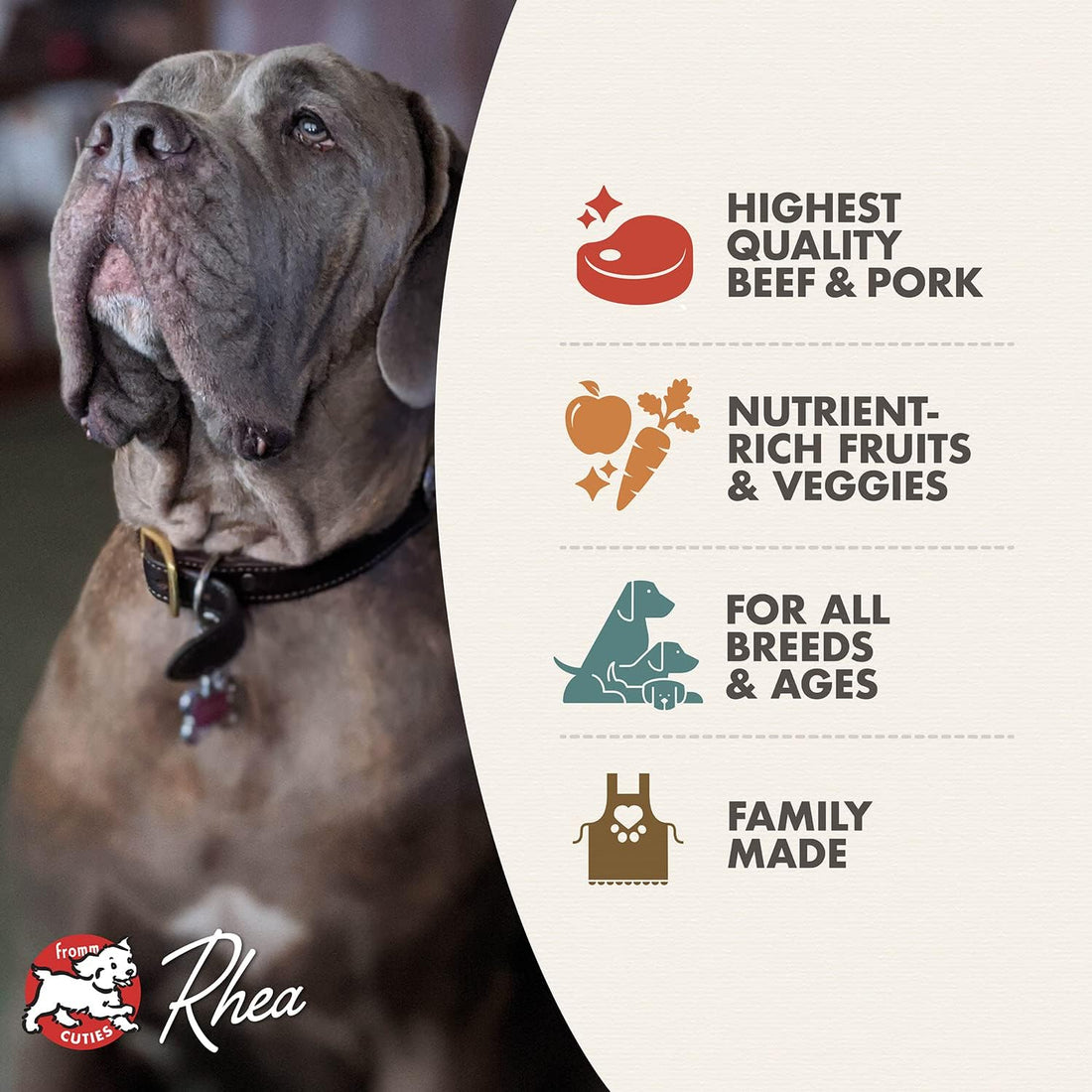 Fromm Four-Star Nutritionals Beef Frittata Veg Dog Food