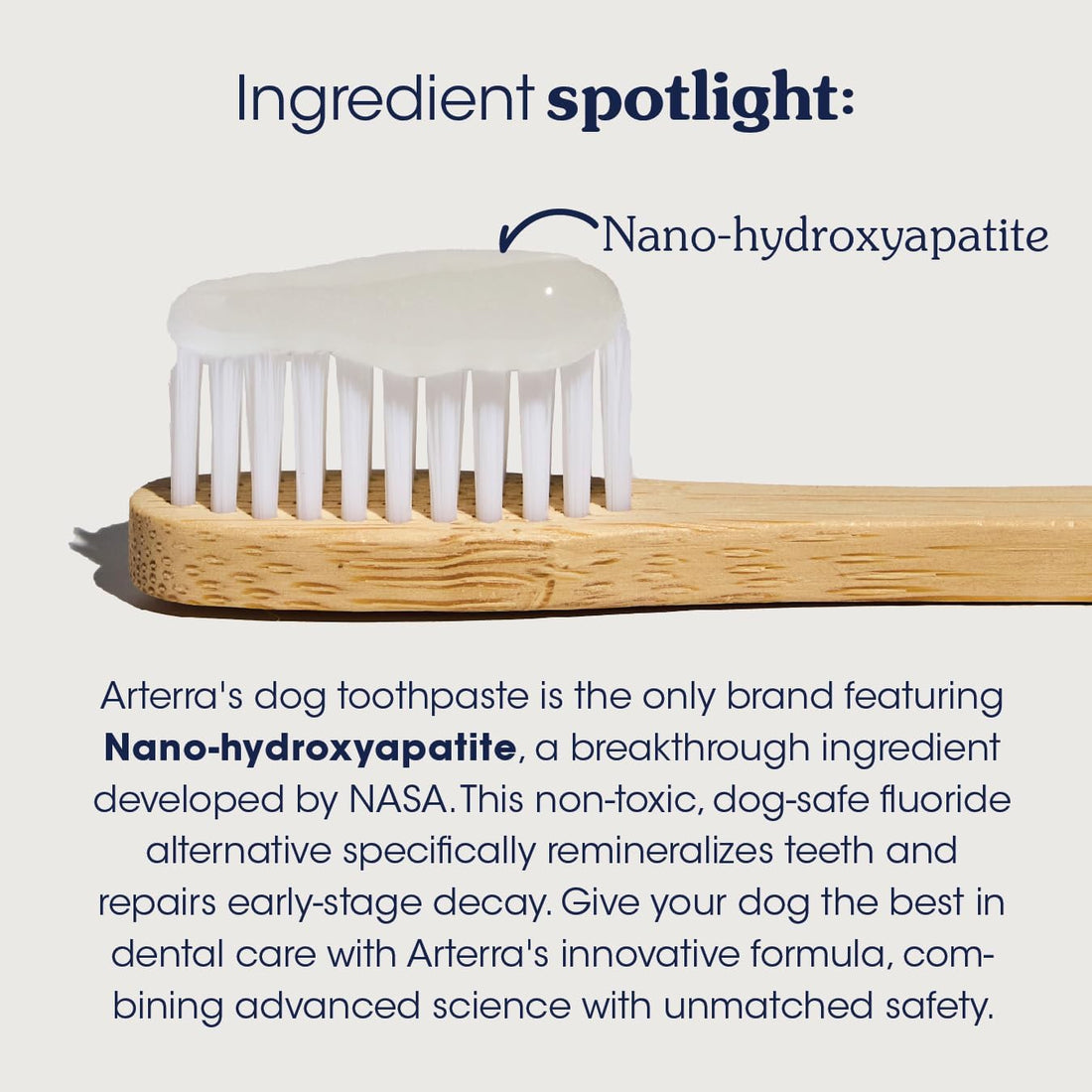 Remineralizing Dog Toothpaste – Vet-Grade, with Nano-Hydroxyapatite