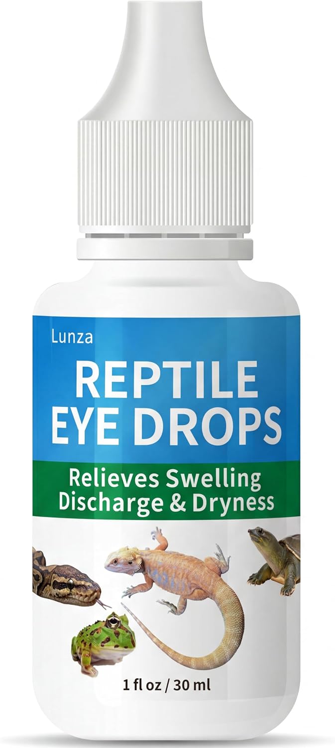Lunza Reptile Eye Drops 30ml, Cleanses & Moisturizes