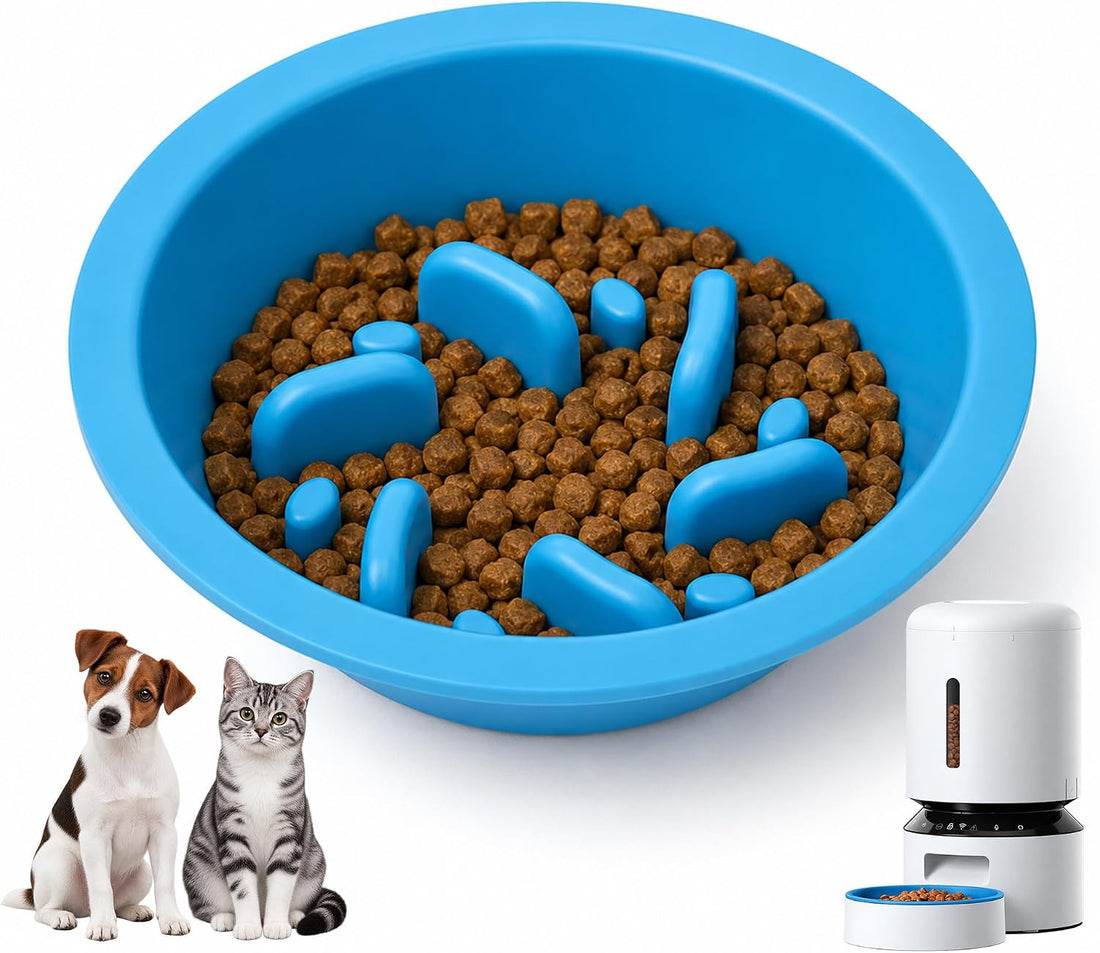 Slow Feeder Bowl for Cats & Small Dogs Compatible with PETLIBRO