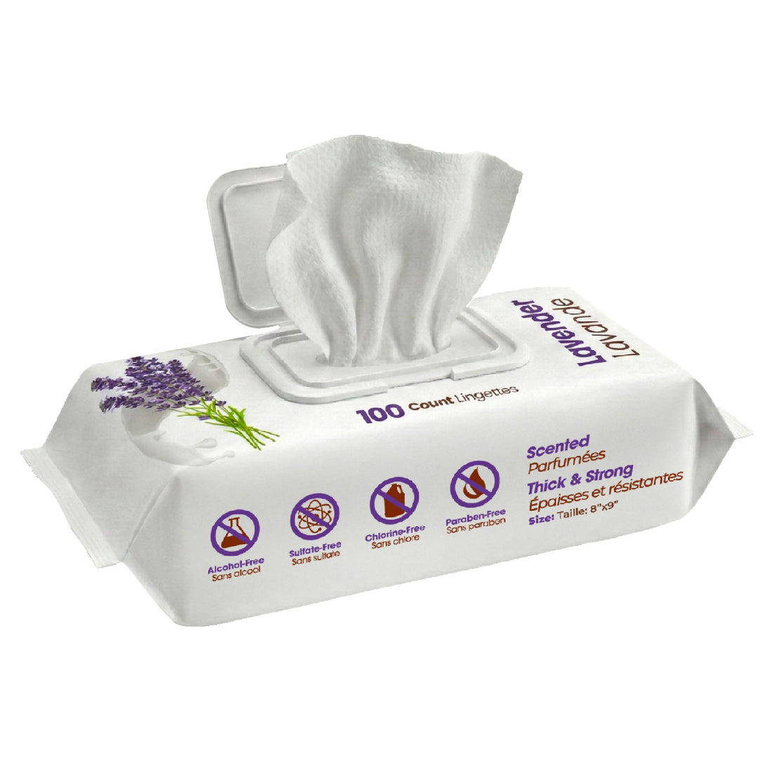 Best Pet Supplies 8" x 9" Large Dog Wipes