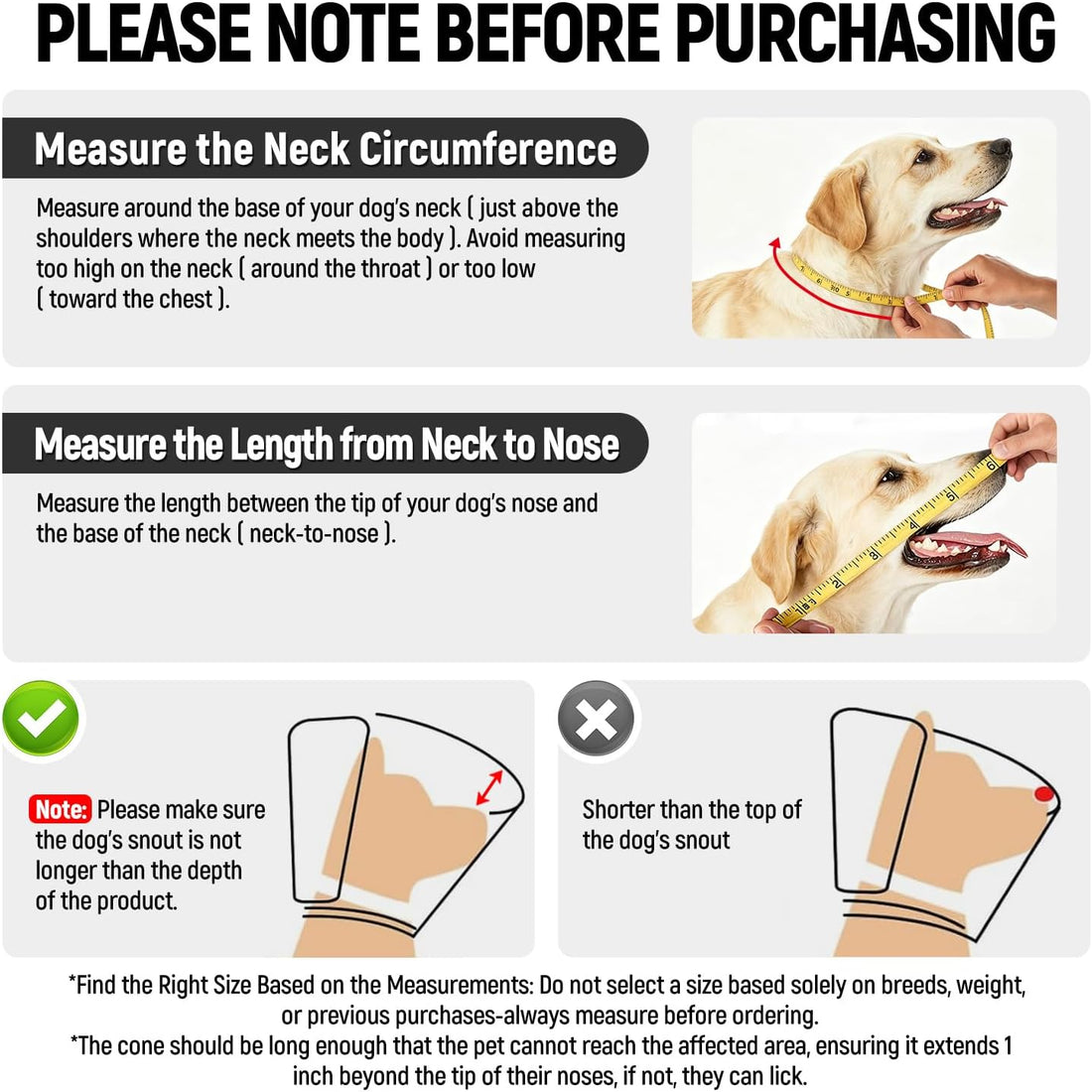 YJGF Soft Dog Cone Collar, Elizabethan Dog Cone Collar Alternative