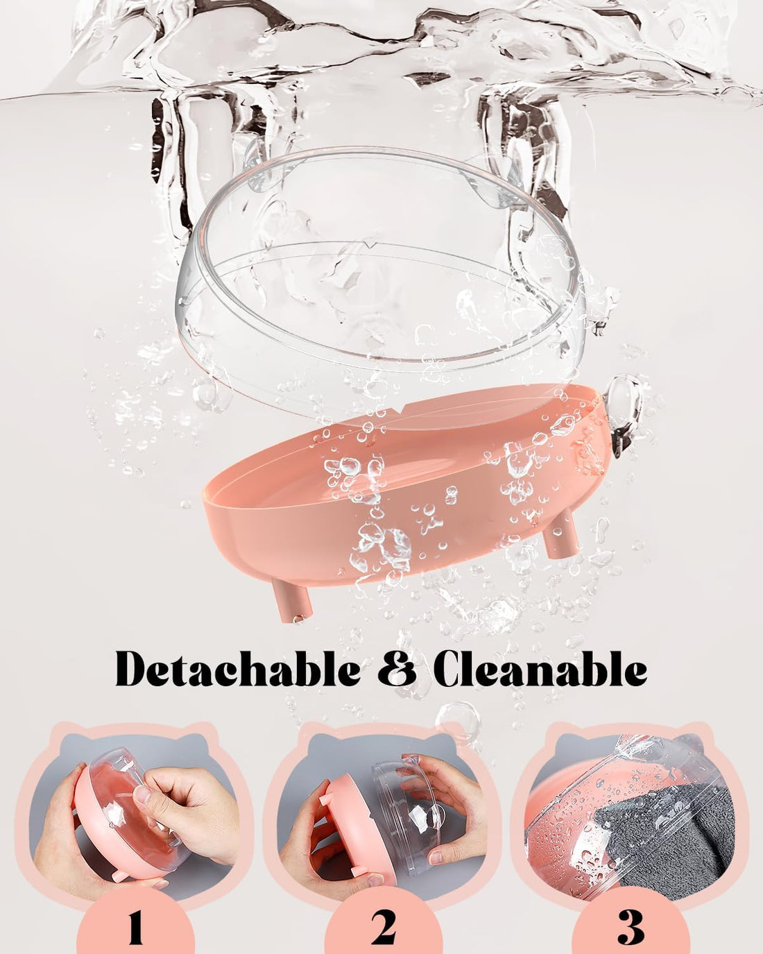 Pawfly Hamster Sand Bath Container, Hamster Sand Bath Box
