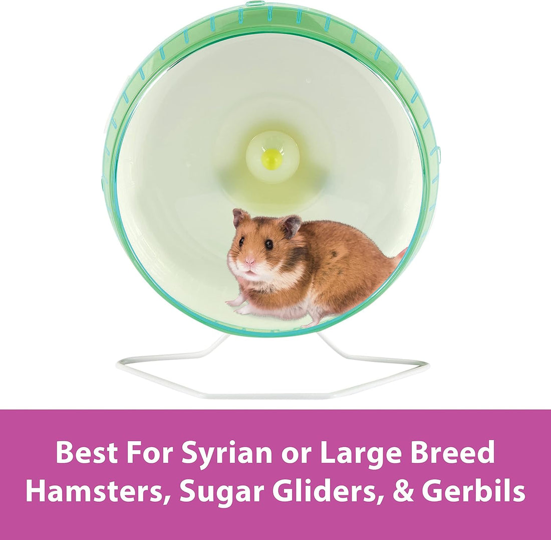 Kaytee Silent Spinner Wheel For Pet Syrian or Large Breed Hamsters