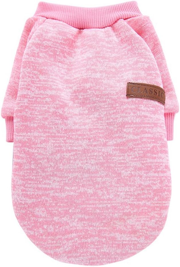 Jecikelon Fleece Dog Sweaters for Small Dogs