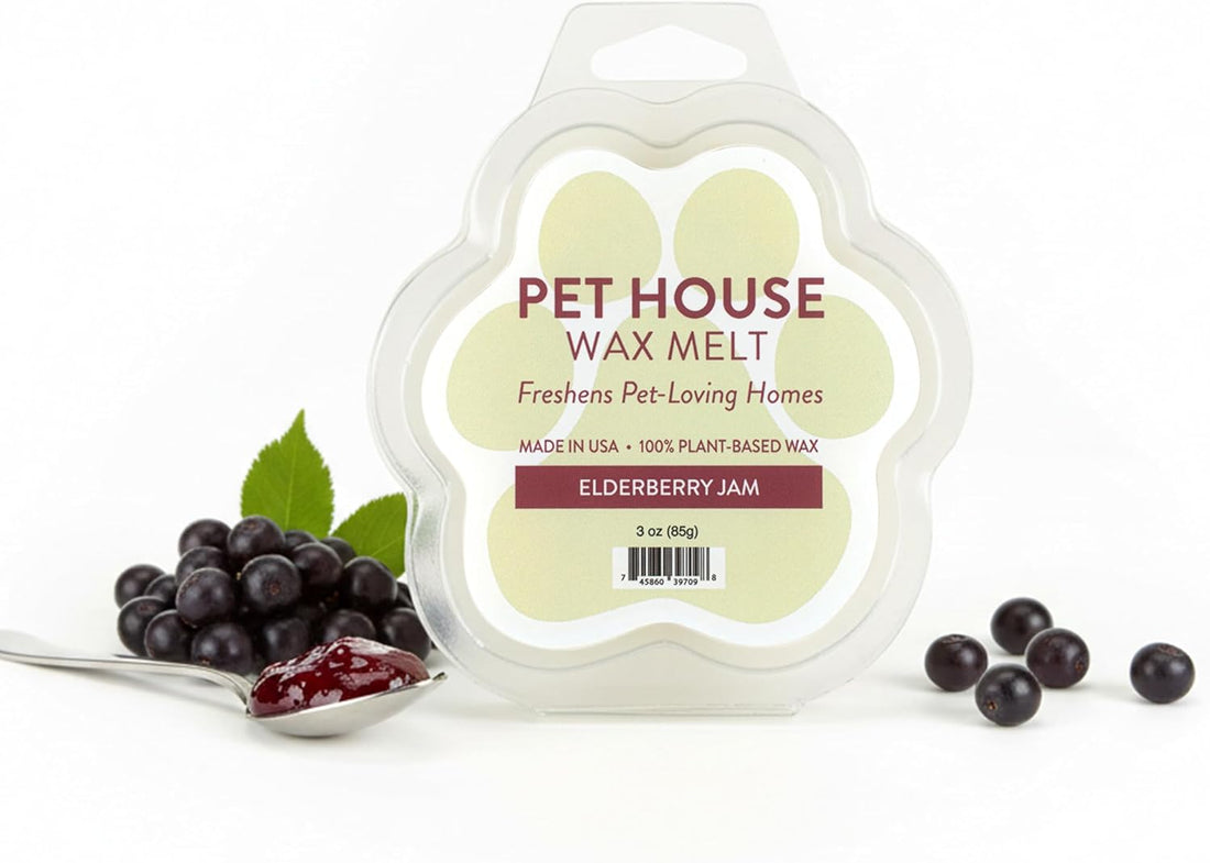 Elderberry Jam Wax Melts for Warmer Plant-Based Wax, 2 Pack Pet House