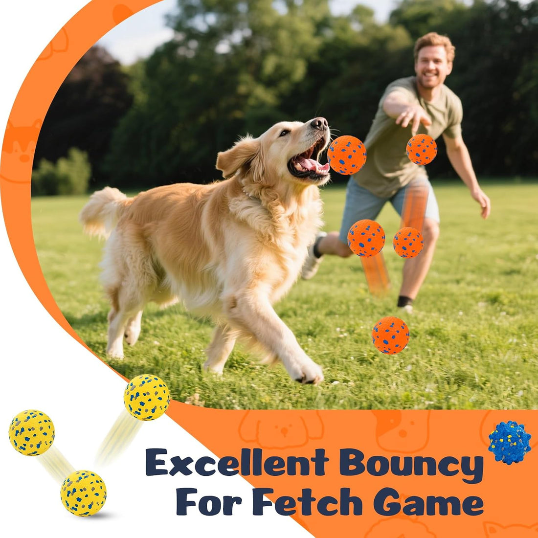 HIPPIH Dog Balls Tennis Balls