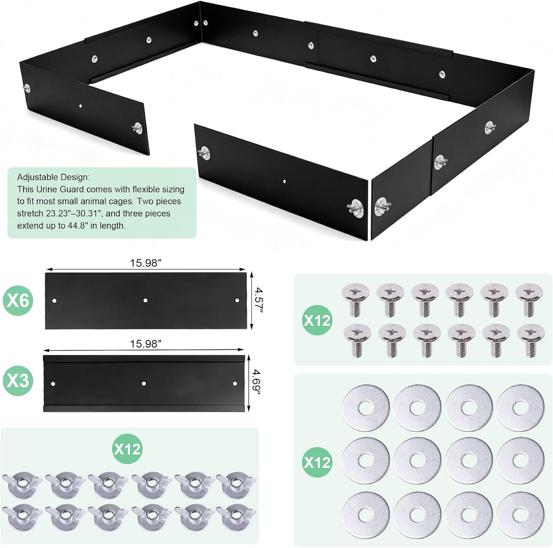 Zinc Plated Steel Scatter Guard for Critter Nation Cage