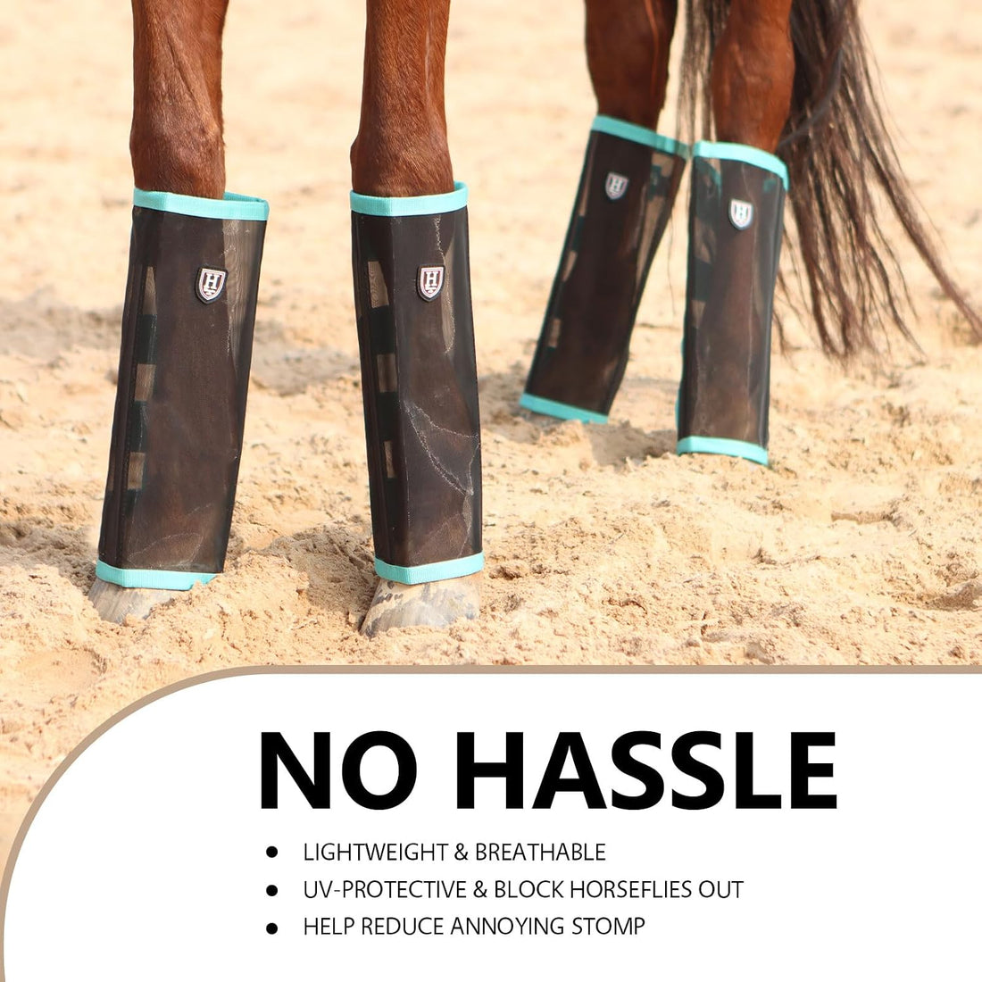 Harrison Howard Loose-Fitting Horse Fly Leggings Breathable