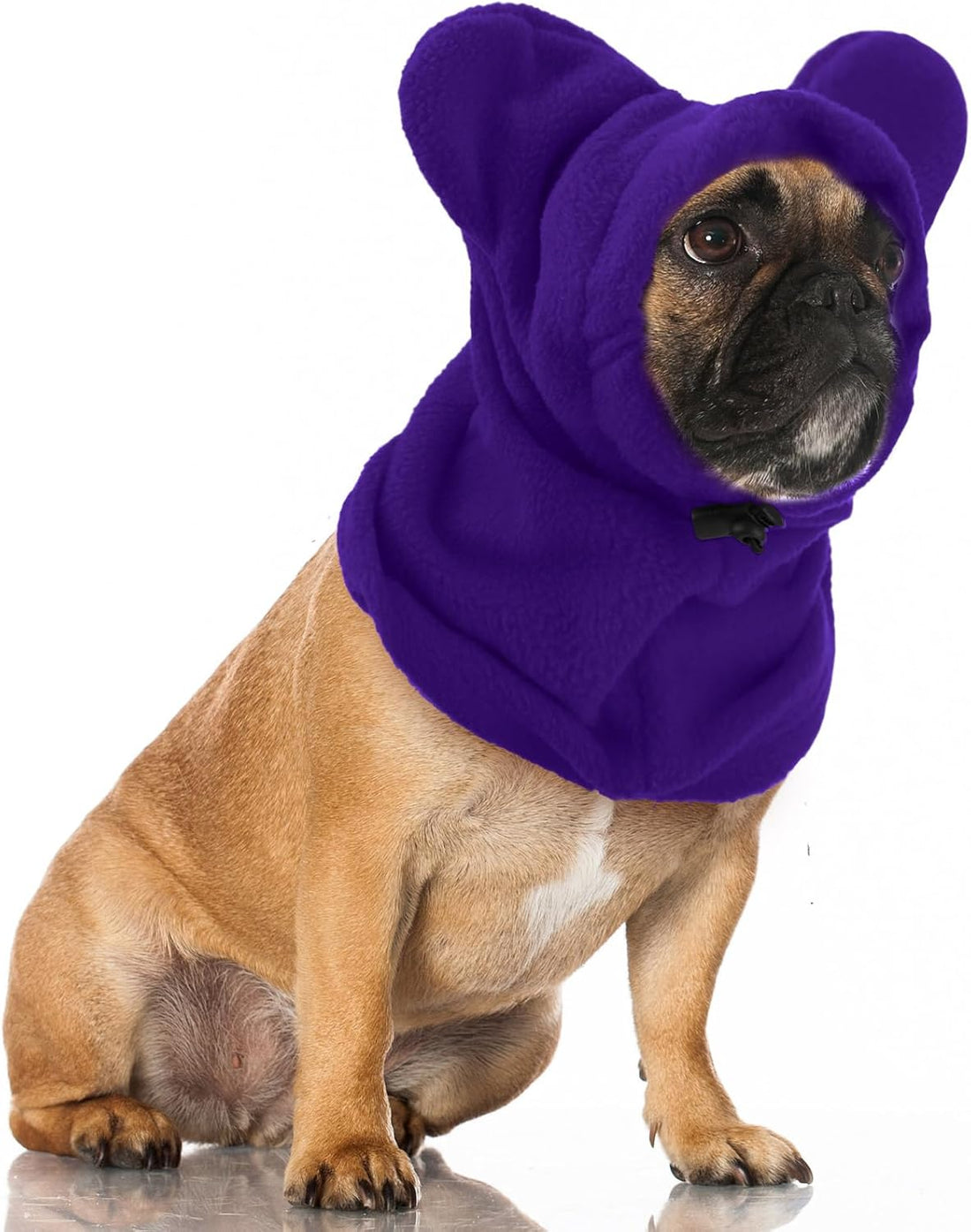 Winter Dog Hat Ear Muffs Pet Neck Warmer Hood with Ears