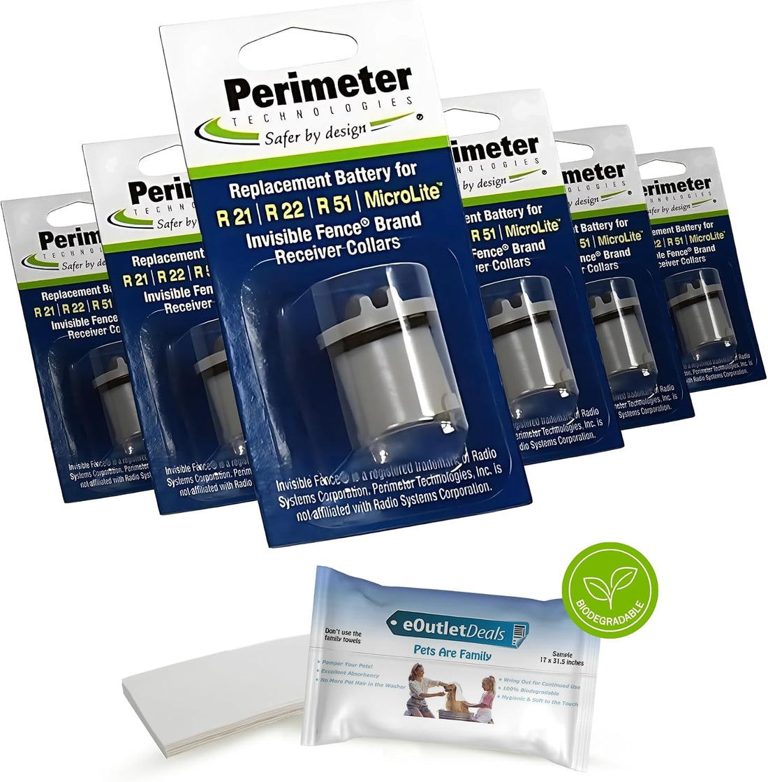 Perimeter Technologies Invisible Fence Collar Battery