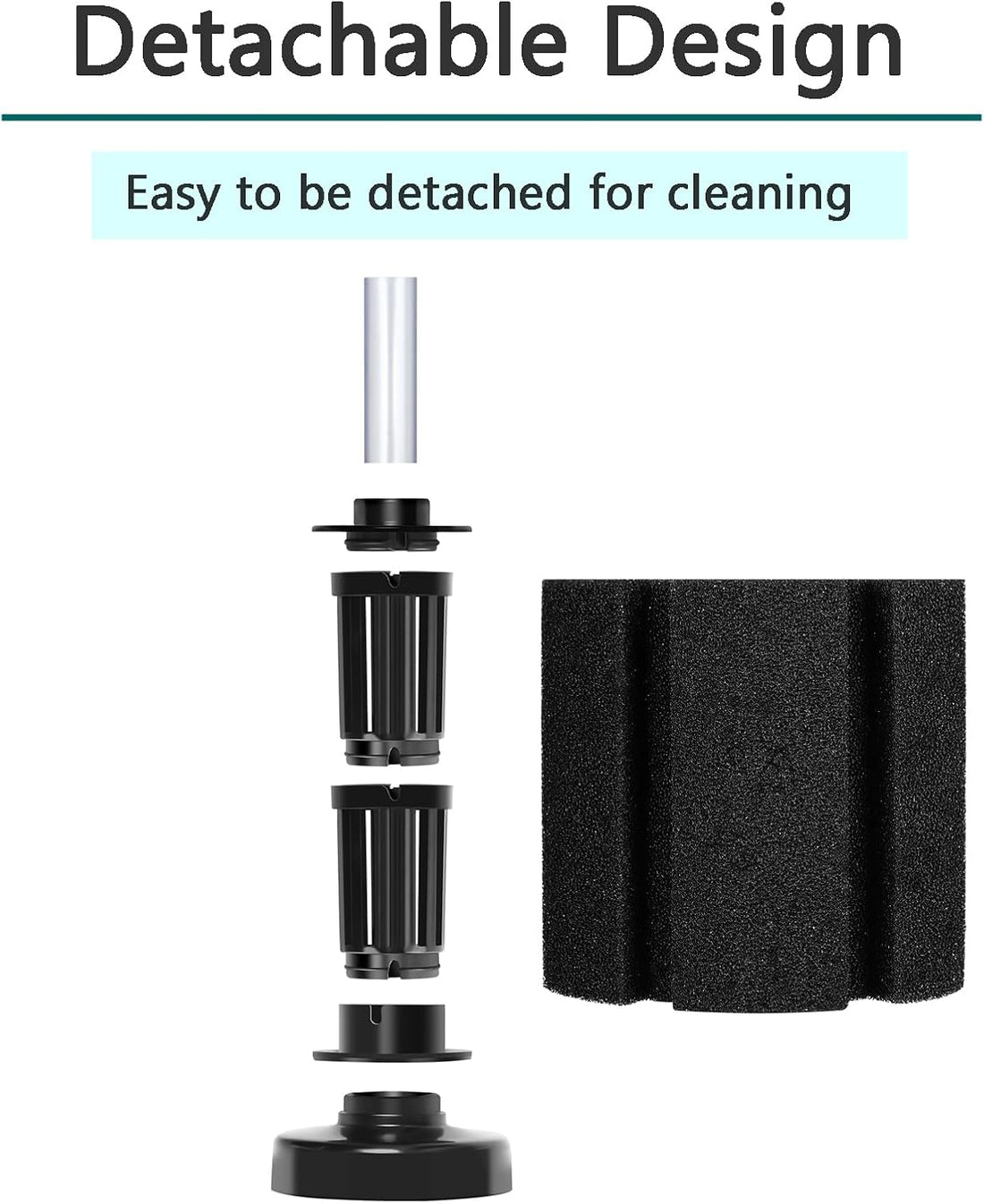 AQUANEAT Aquarium Bio Sponge Filter Breeding Fry Betta Shrimp Nano