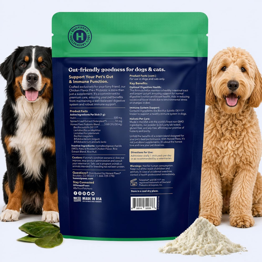 Honest Paws Probiotics for Dogs