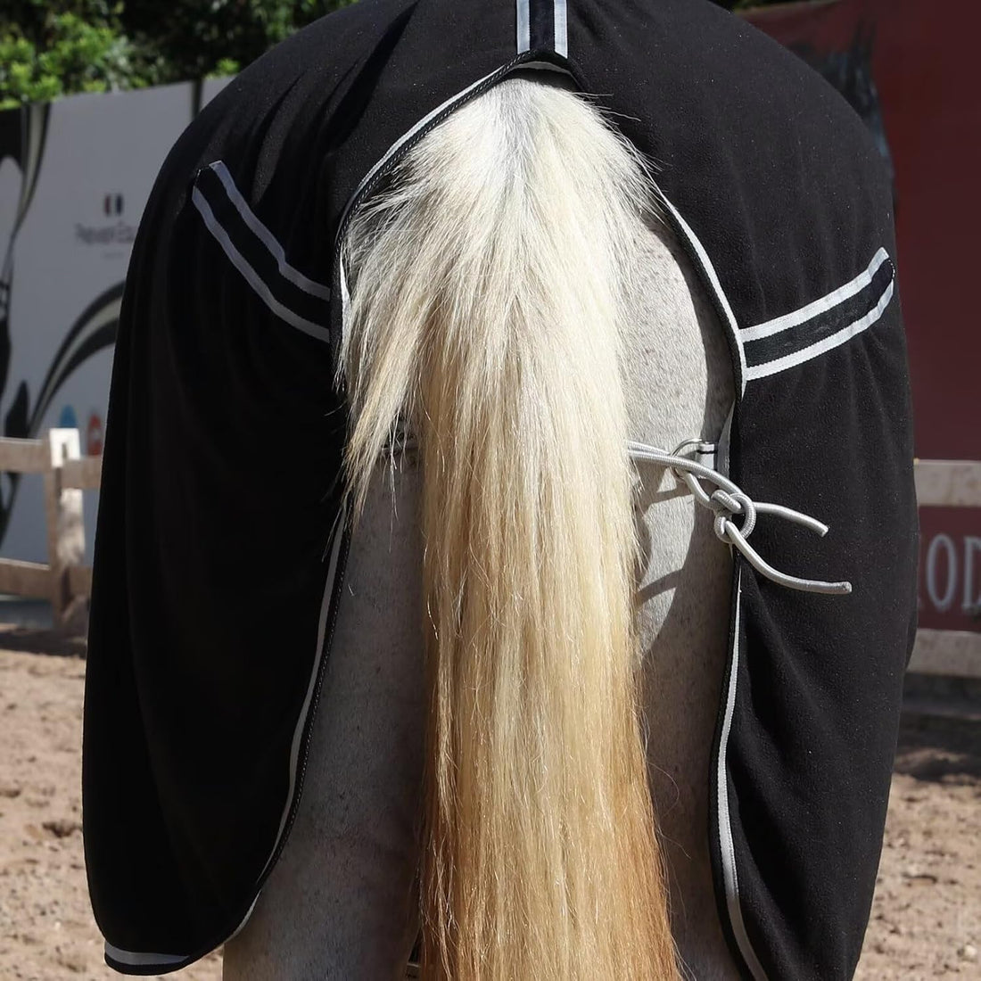 LEAFOREST Horse Fleece Blanket Exercise Cooler Liner Soft Moisture