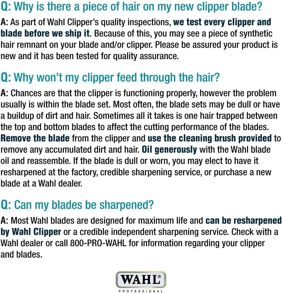 Wahl Professional Animal Competition Blade, 2355-100
