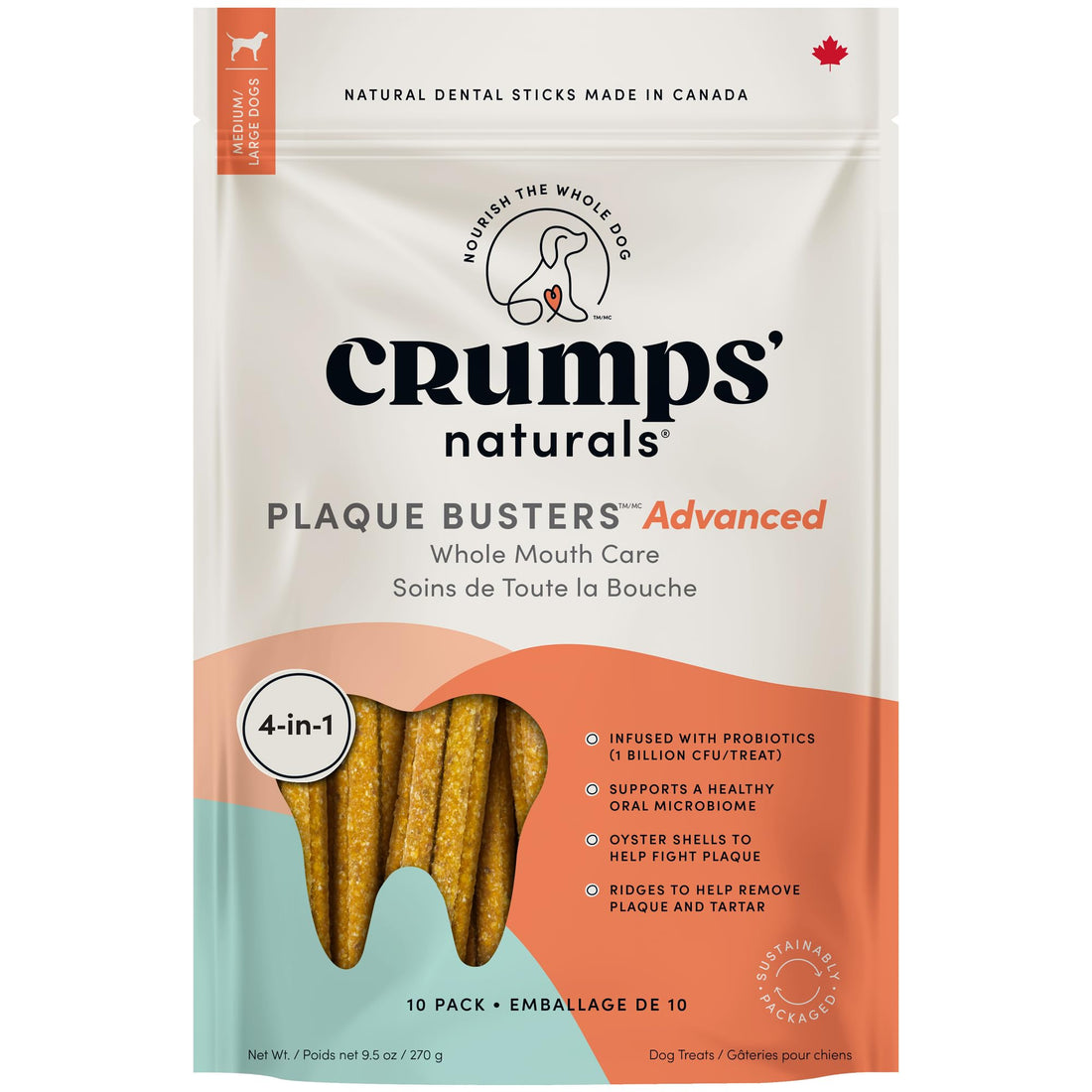 Crumps' Naturals Plaque Busters Advanced