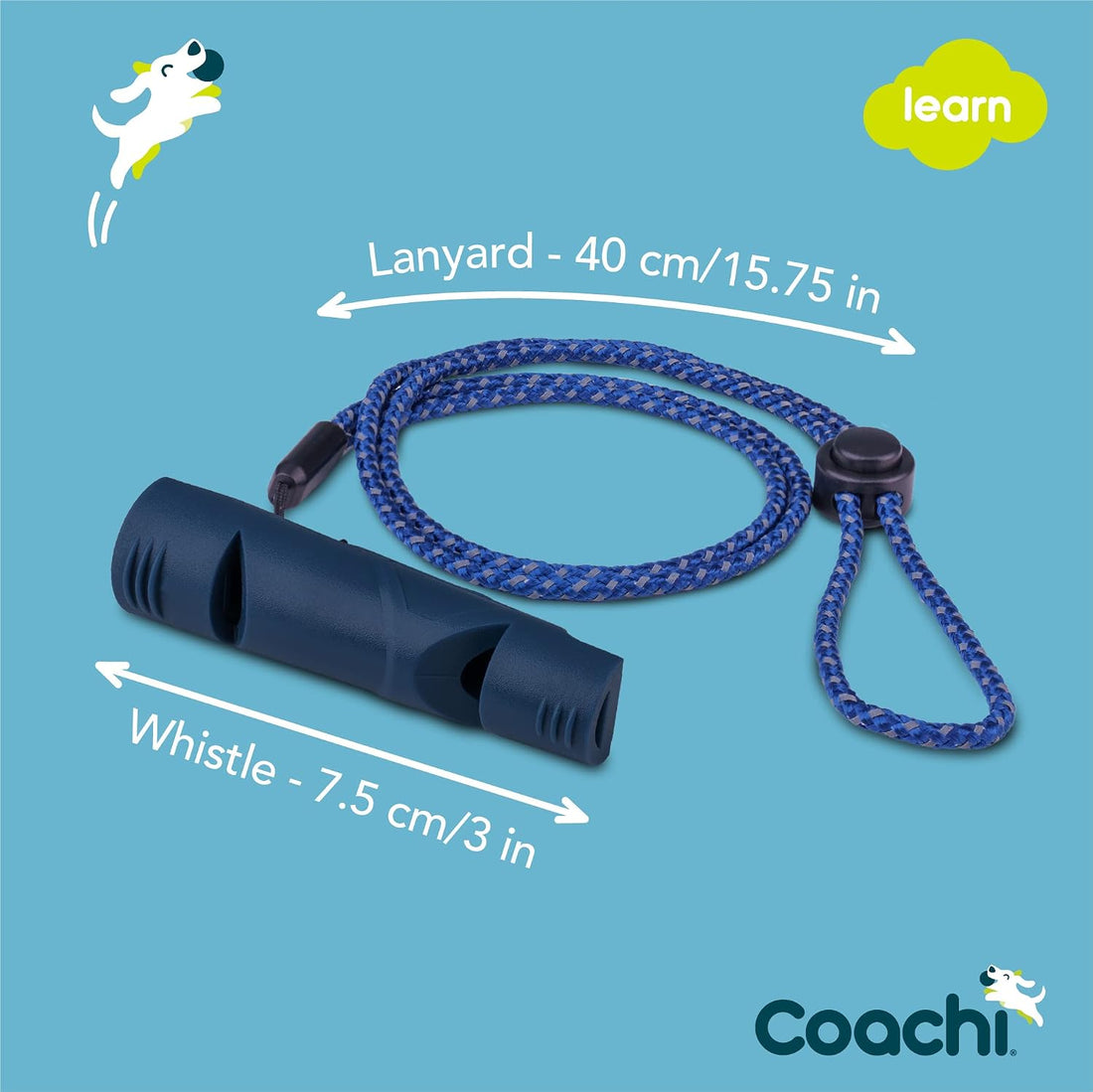 Coachi Two Tone Whistle | Navy