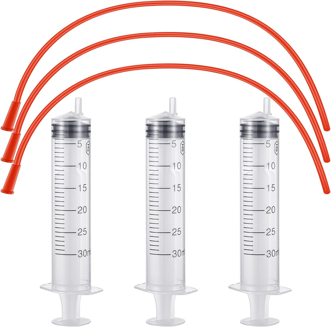 Nuanchu 3 Sets Puppy Kitten Feeding Tube Kit for Small Animals