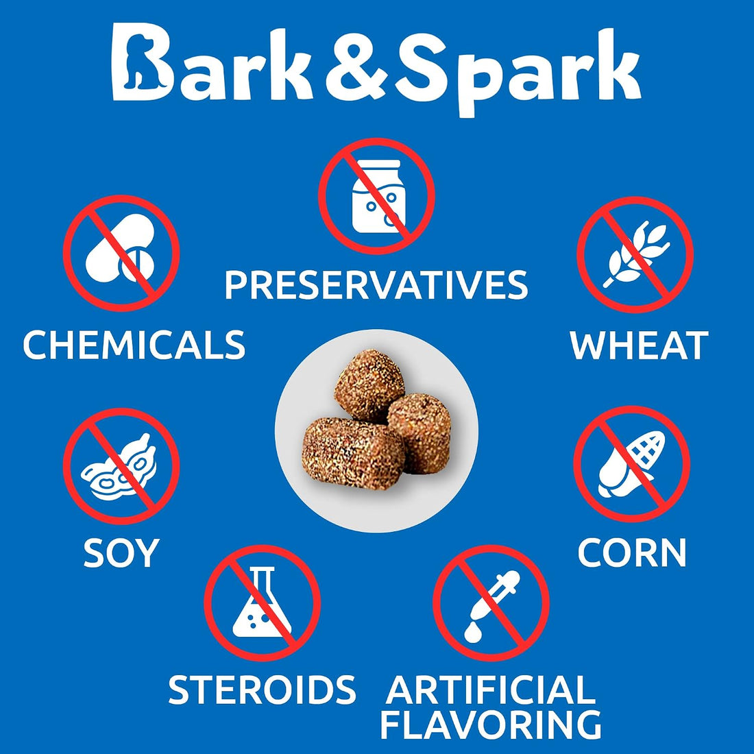 BARK&SPARK No Poo Chews for Dogs