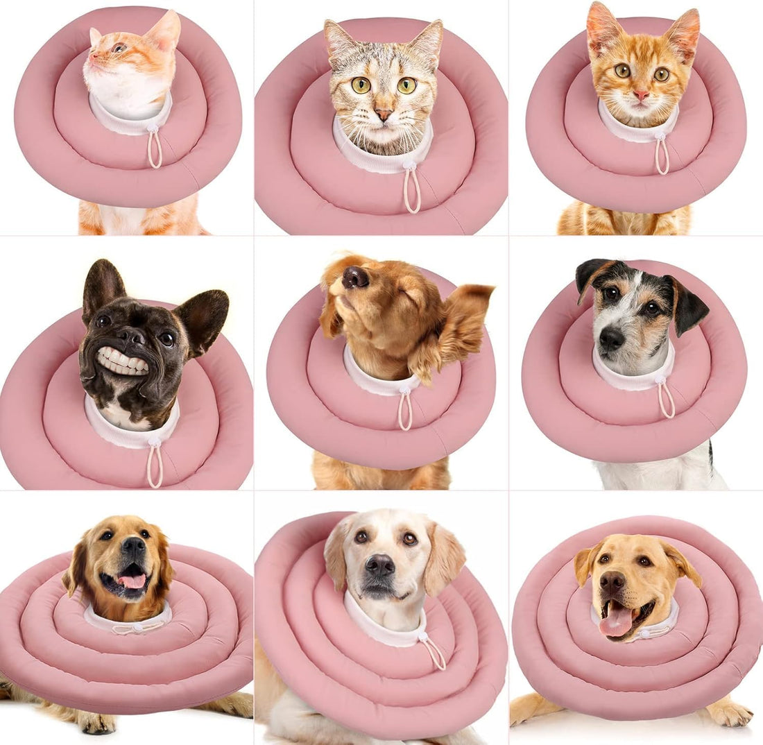 IDOMIK Dog Recovery Collar, Waterproof Soft Dog Cone After Surgery