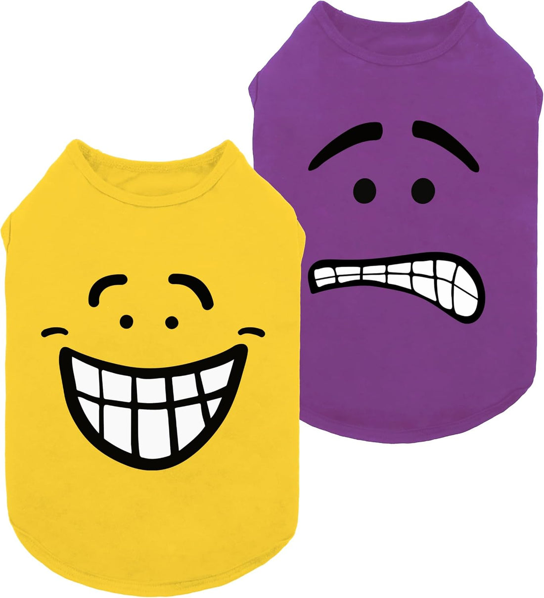 Fitwarm 3 Pack Monster Dog Shirt, Lightweight Funny Dog Tshirt