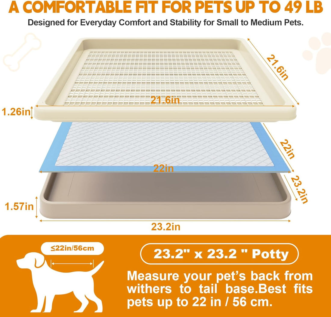Dog Pee Pad Holder for Small and Medium Dogs