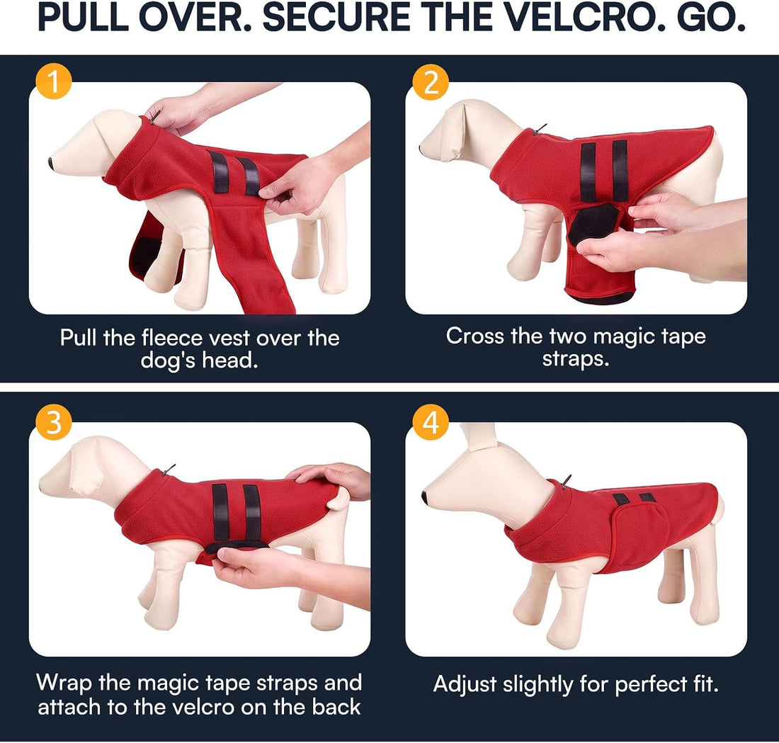 Queenmore Soft Fleece Dog Jacket
