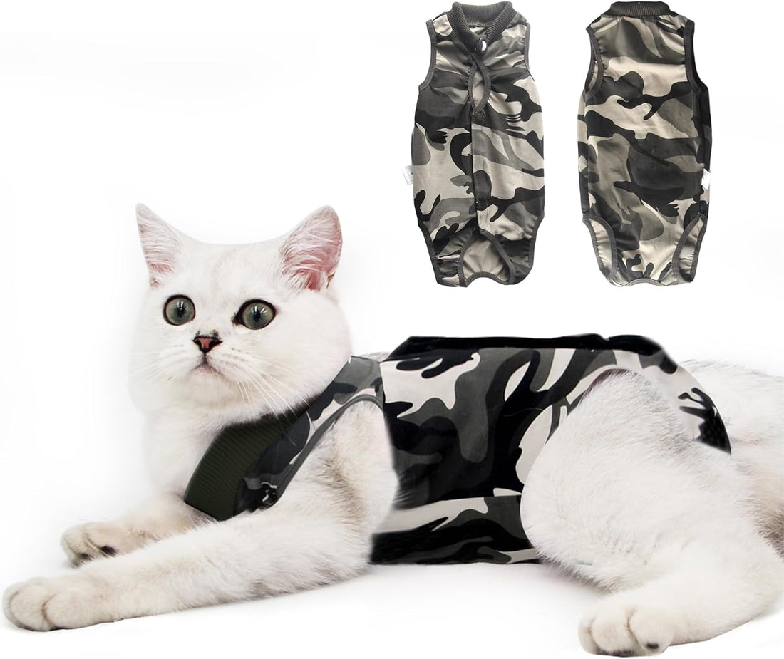 DOTON Cat Recovery Suit for Male and Female Surgical Post Surgery