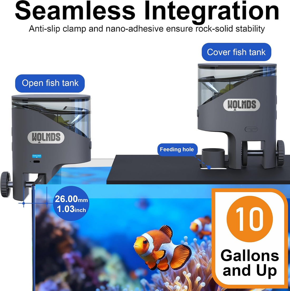 WiFi Automatic Fish Feeder for Aquarium
