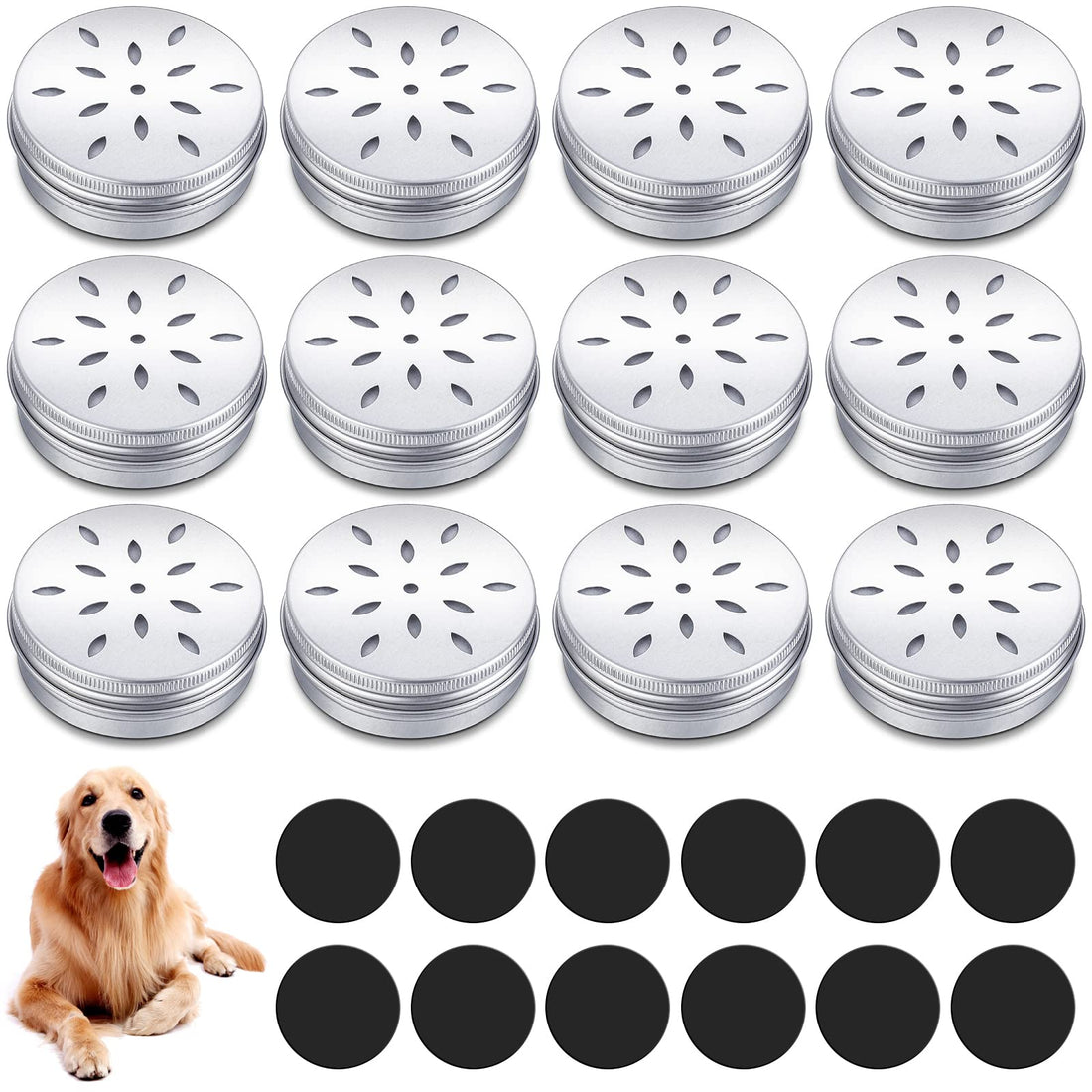 Oudain Dog Scent Work Tins, Twelve-Pack
