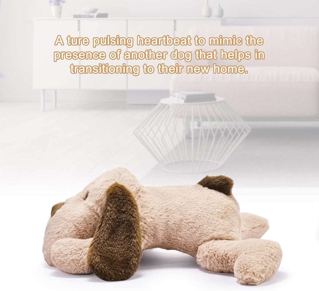 Moropaky Puppy Heartbeat Toy for Anxiety Relief Dog Behavioral aid