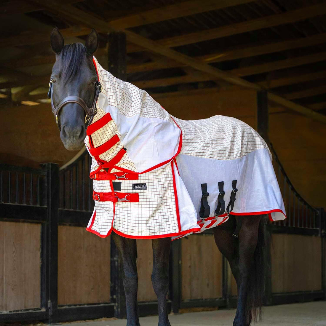 Jeffers Romper Stomper Sweet Itch Fly Sheet for Horses