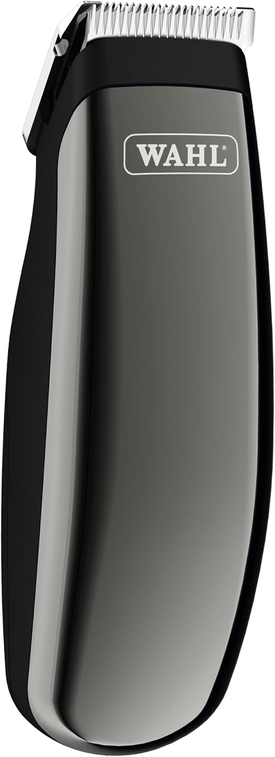 Wahl Professional Animal Super Pocket Pro Trimmer Kit, Black Chrome