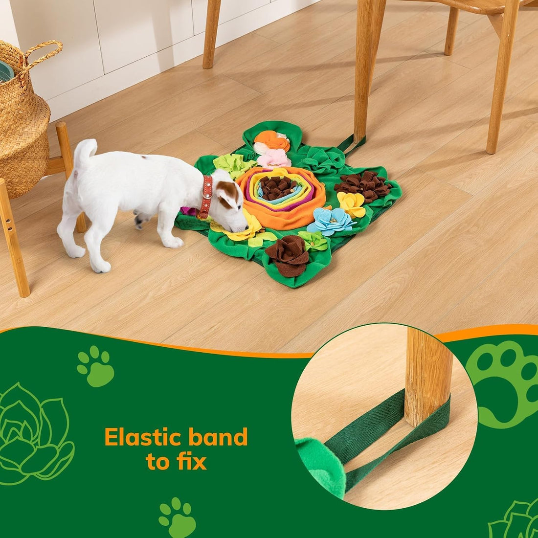 PUHOHUN Snuffle Mat for Dogs -Interactive Dog Toys to Keep Them Busy