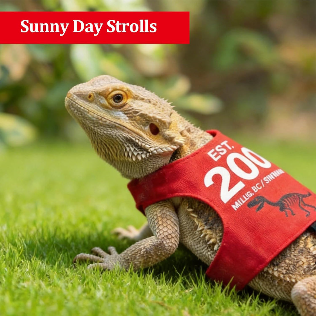 Bearded Dragon Harness and Leash Set