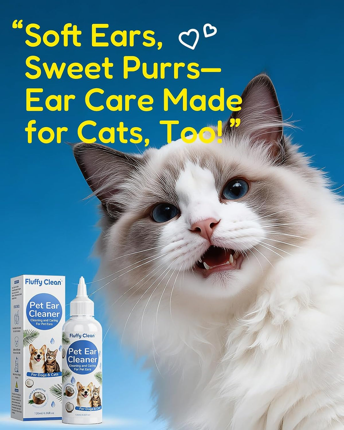 Dog Ear Cleaner - Pet Ear Wash
