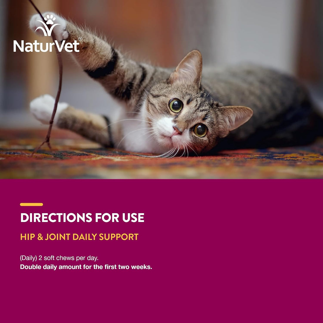 NaturVet Hip & Joint Supplements for Cats