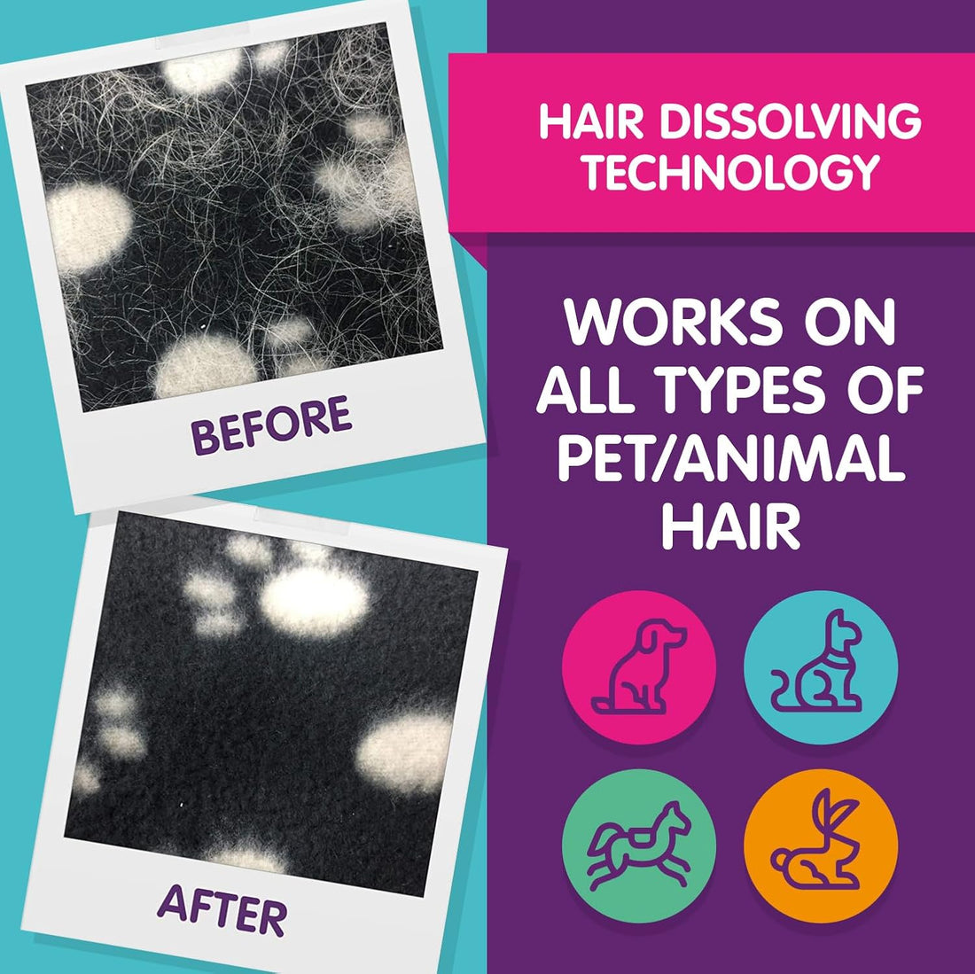Vamoosh Pet Hair Remover | For Front Load Washers
