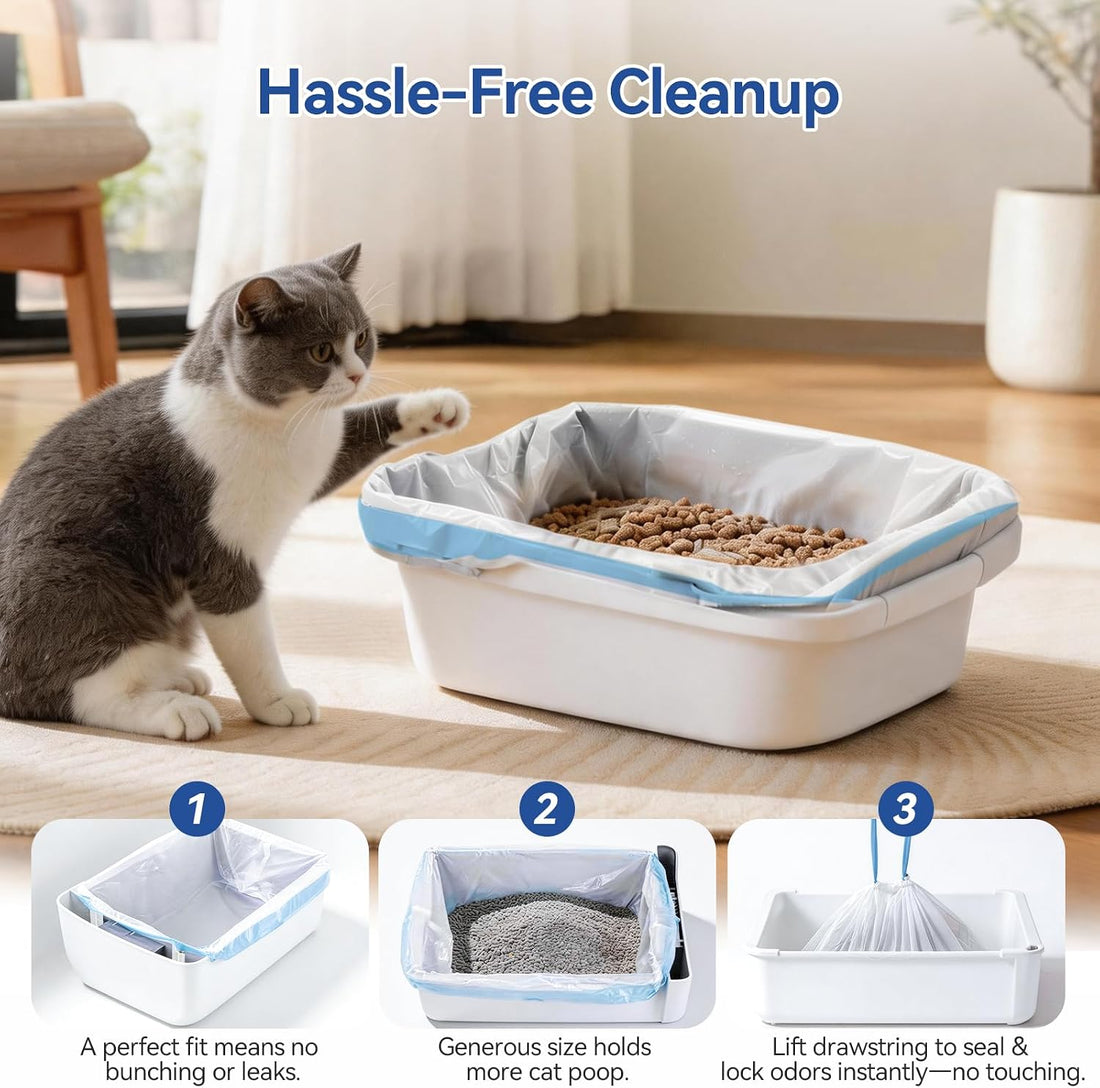 Automatic Litter Box Bags 26"x11.8" for Cmg Fmo Fstg Paru