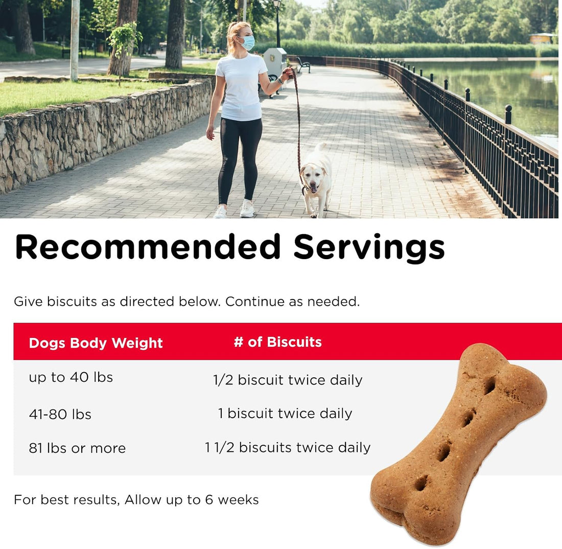 Nutri-Vet Hip & Joint Biscuits for Dogs, Dog Hip & Joint Supplement