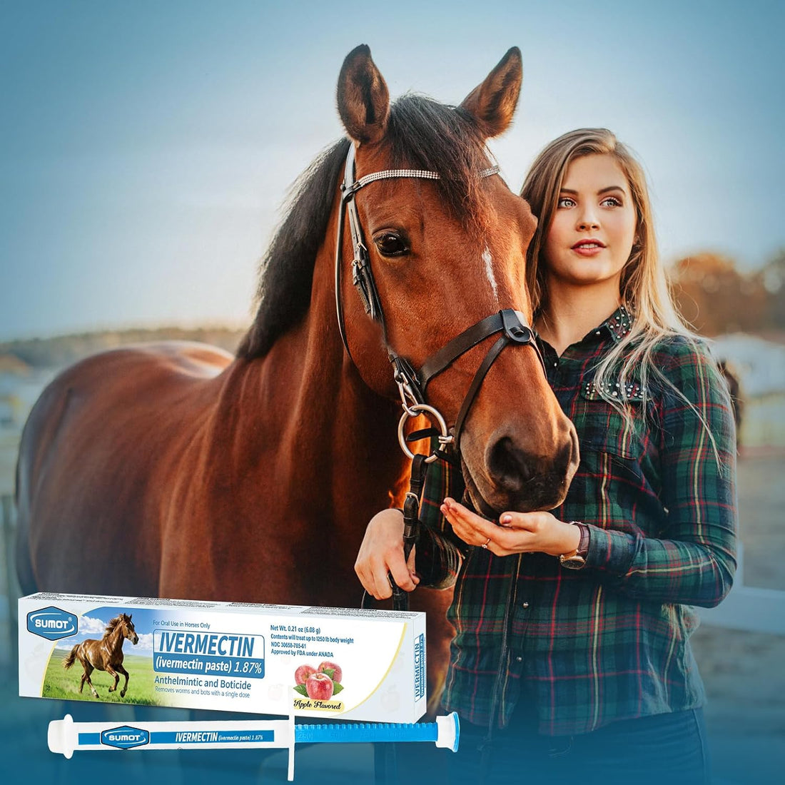 12 Pack Ivermectin Horse Paste 1.87%