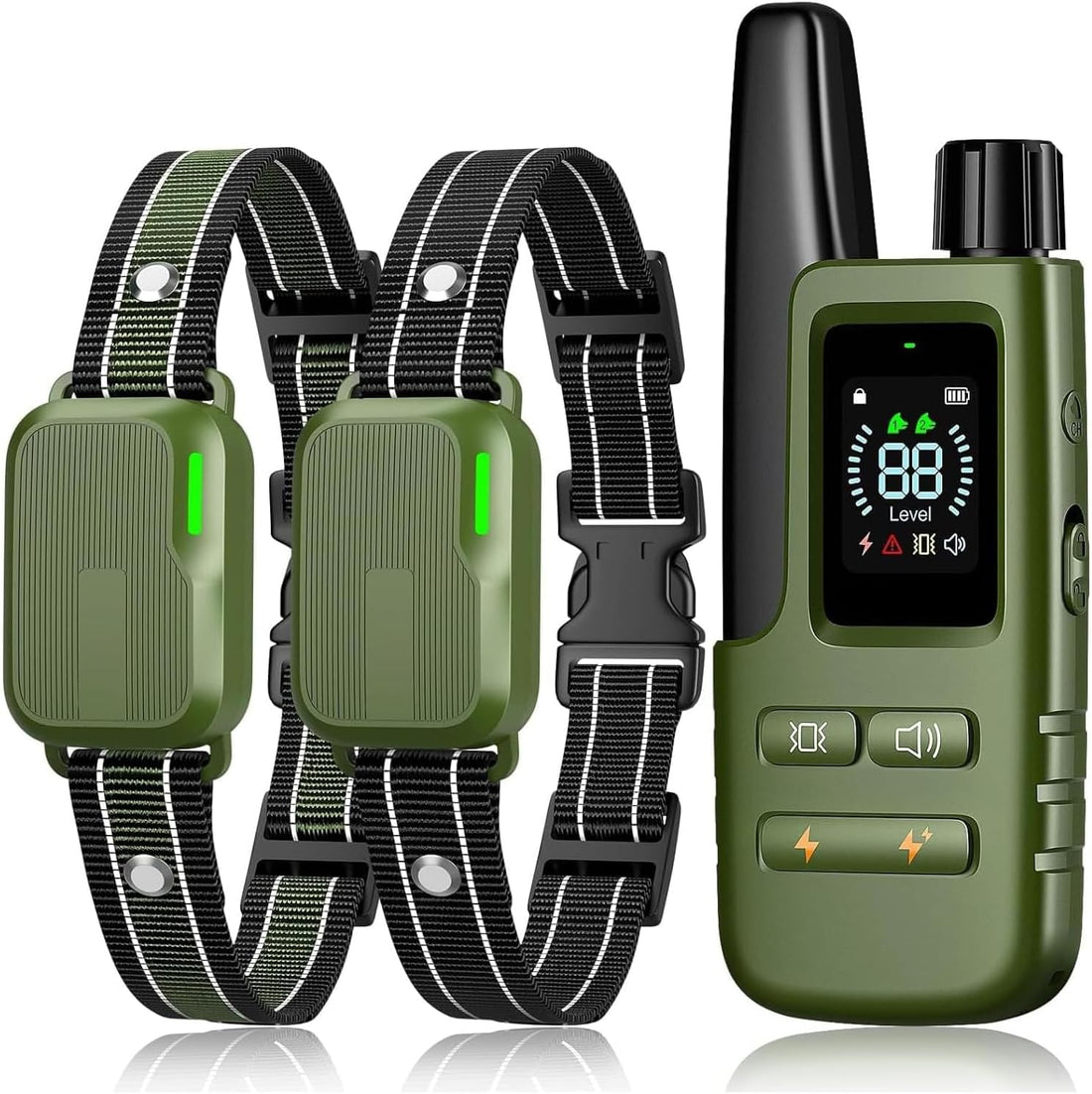Shock Collar for 2 Dogs, 4500FT Training Collar with Remote