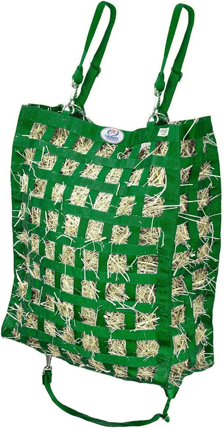 Derby Originals Superior Slow Feeder Horse Hay Bag with Super Tough