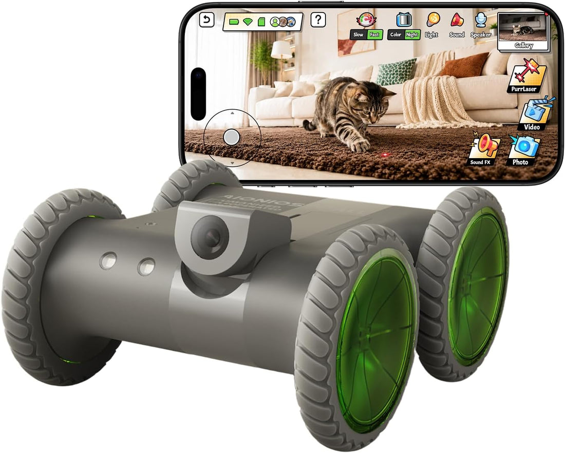 ata05 Home Robot Camera 4WD Whole‑Home Mobility